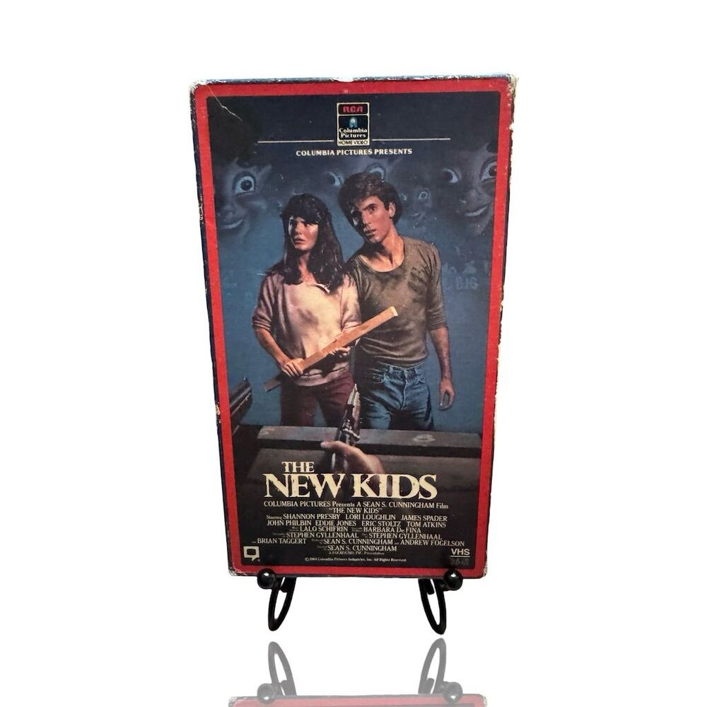 The New Kids VHS 1985 Horror James Spader Lori Loughlin Rare: Side Case
